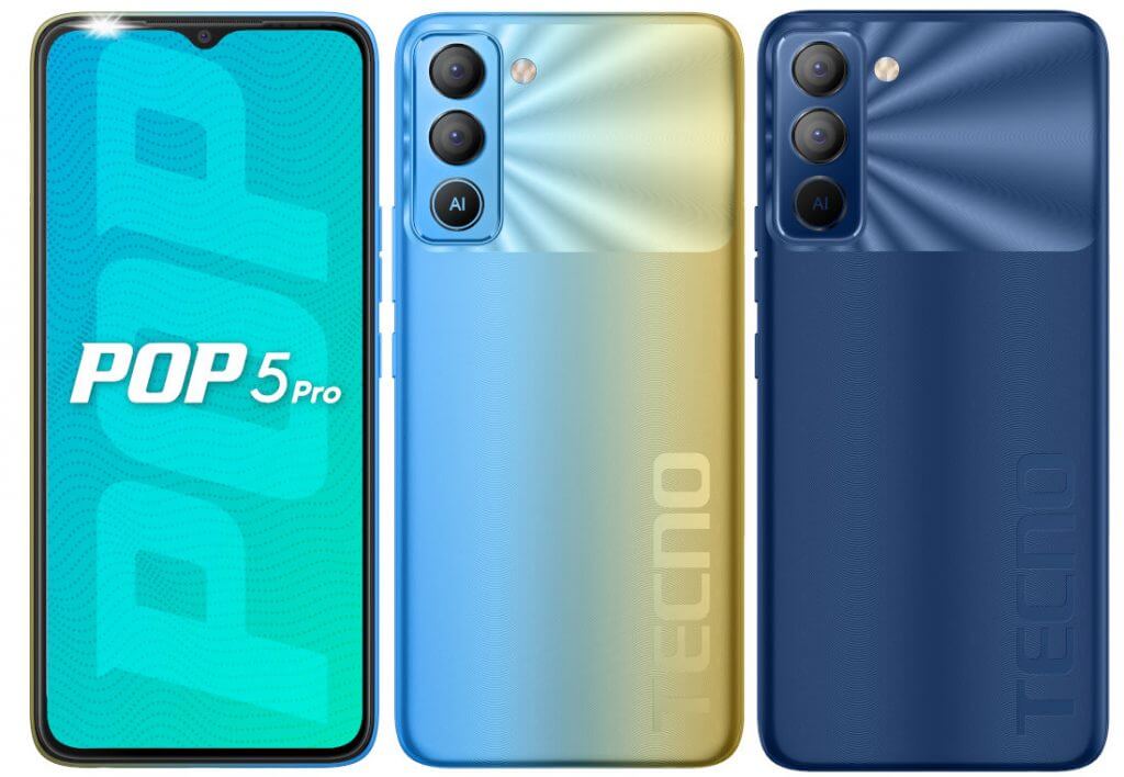 TECNO POP 5 Pro colors