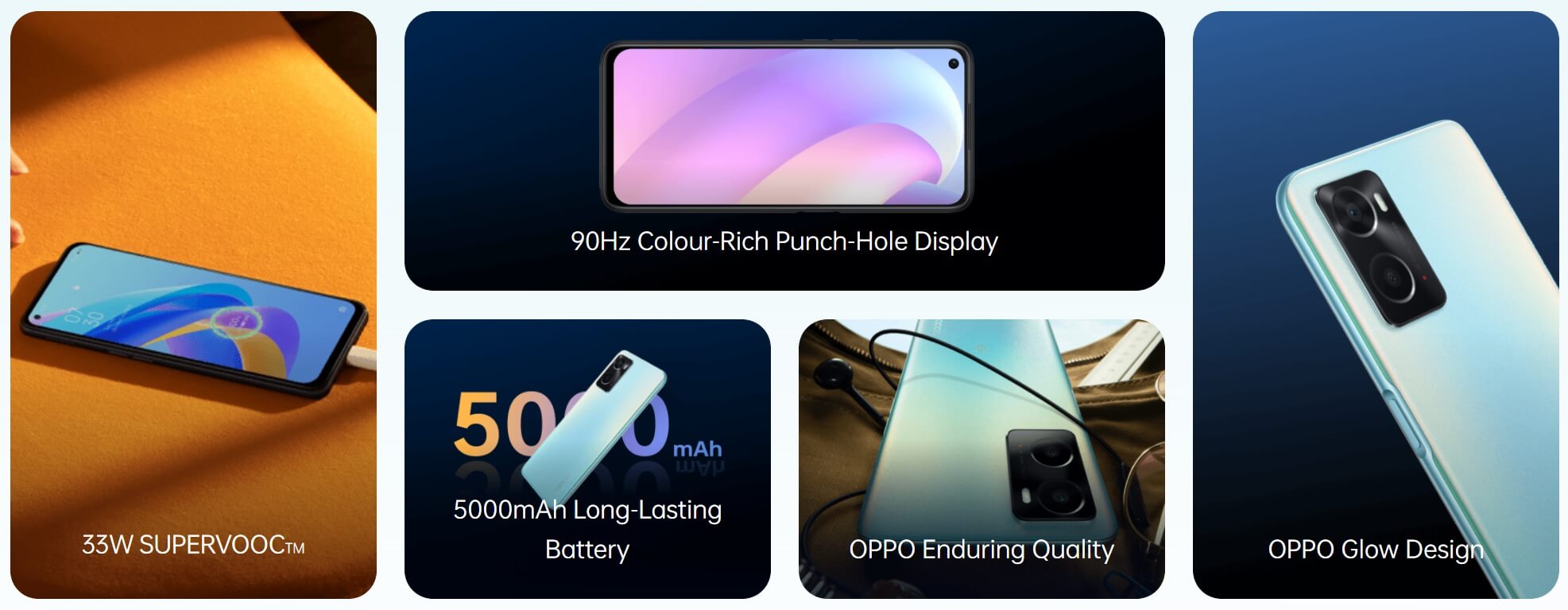 OPPO A76 features