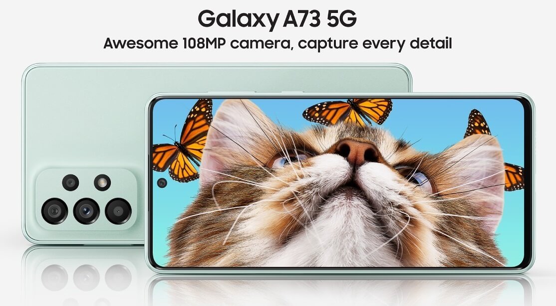 Galaxy A73 camera