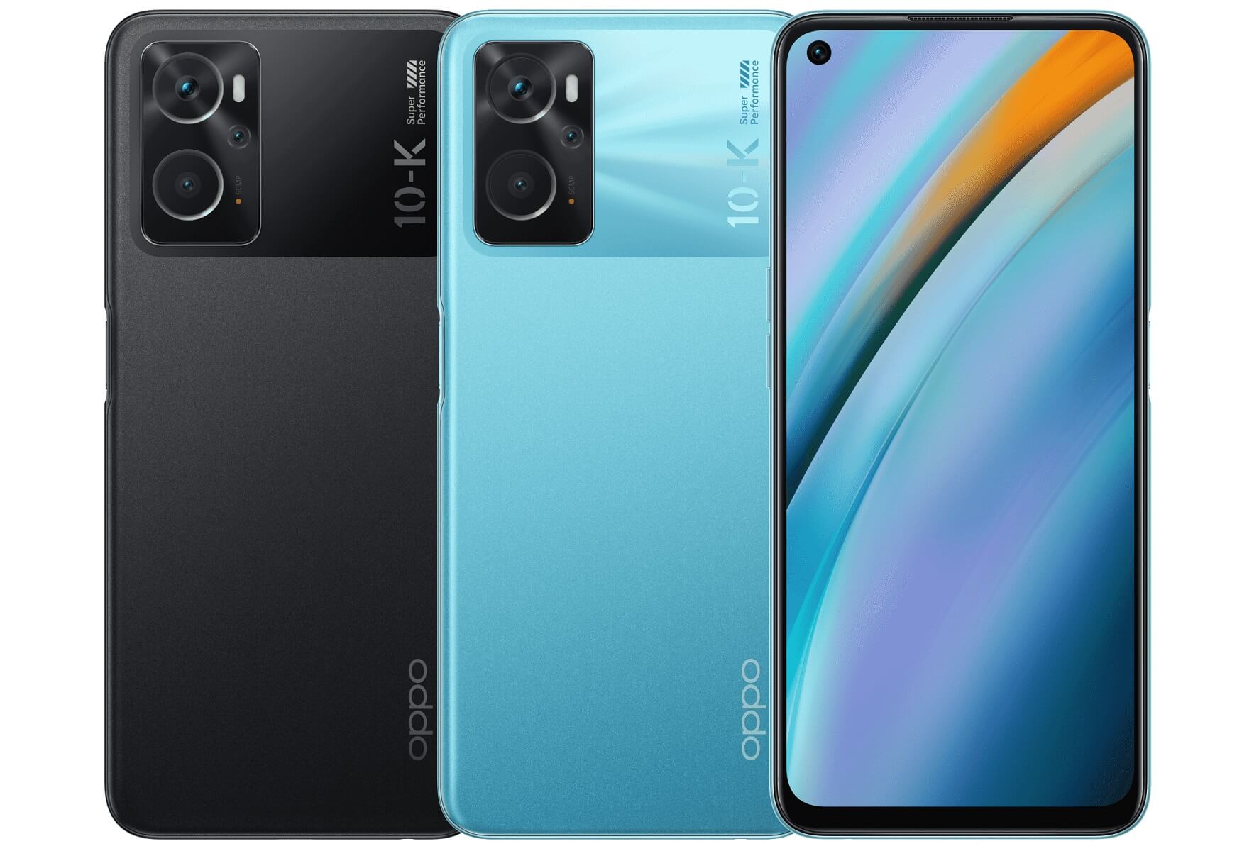 OPPO K10 colors