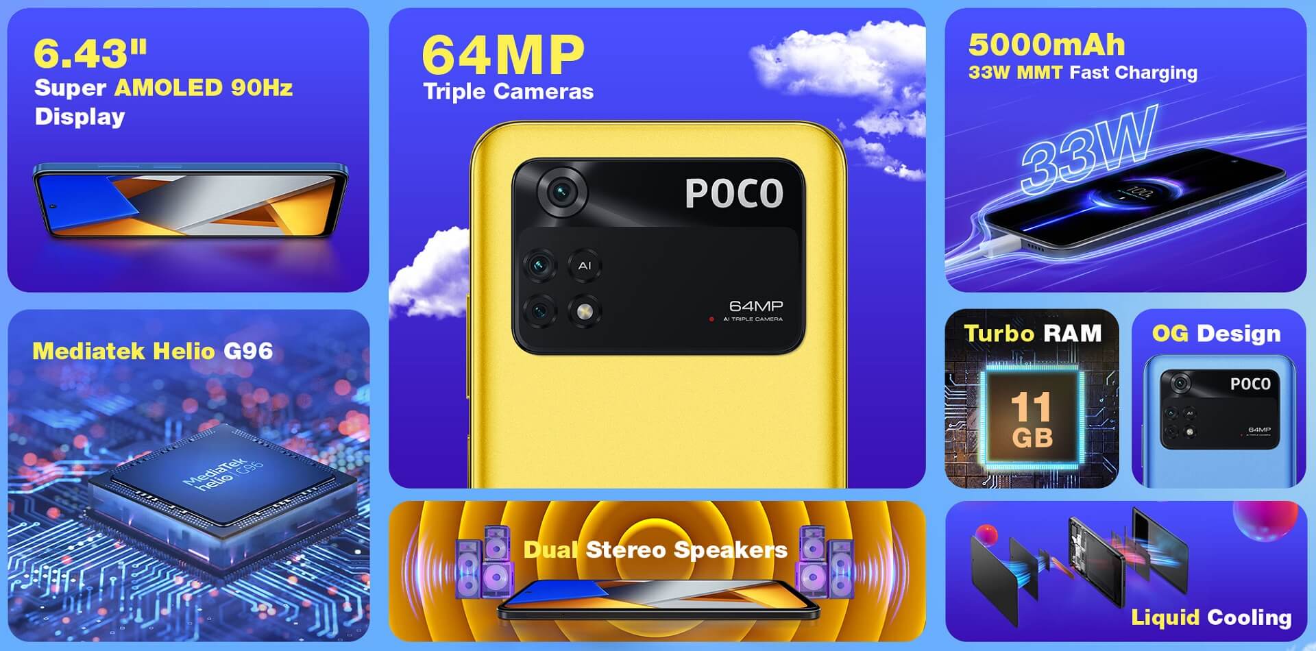POCO M4 Pro 4G features
