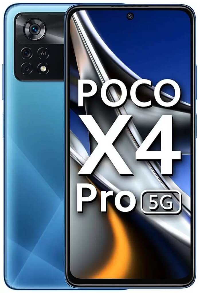 POCO X4 Pro blue