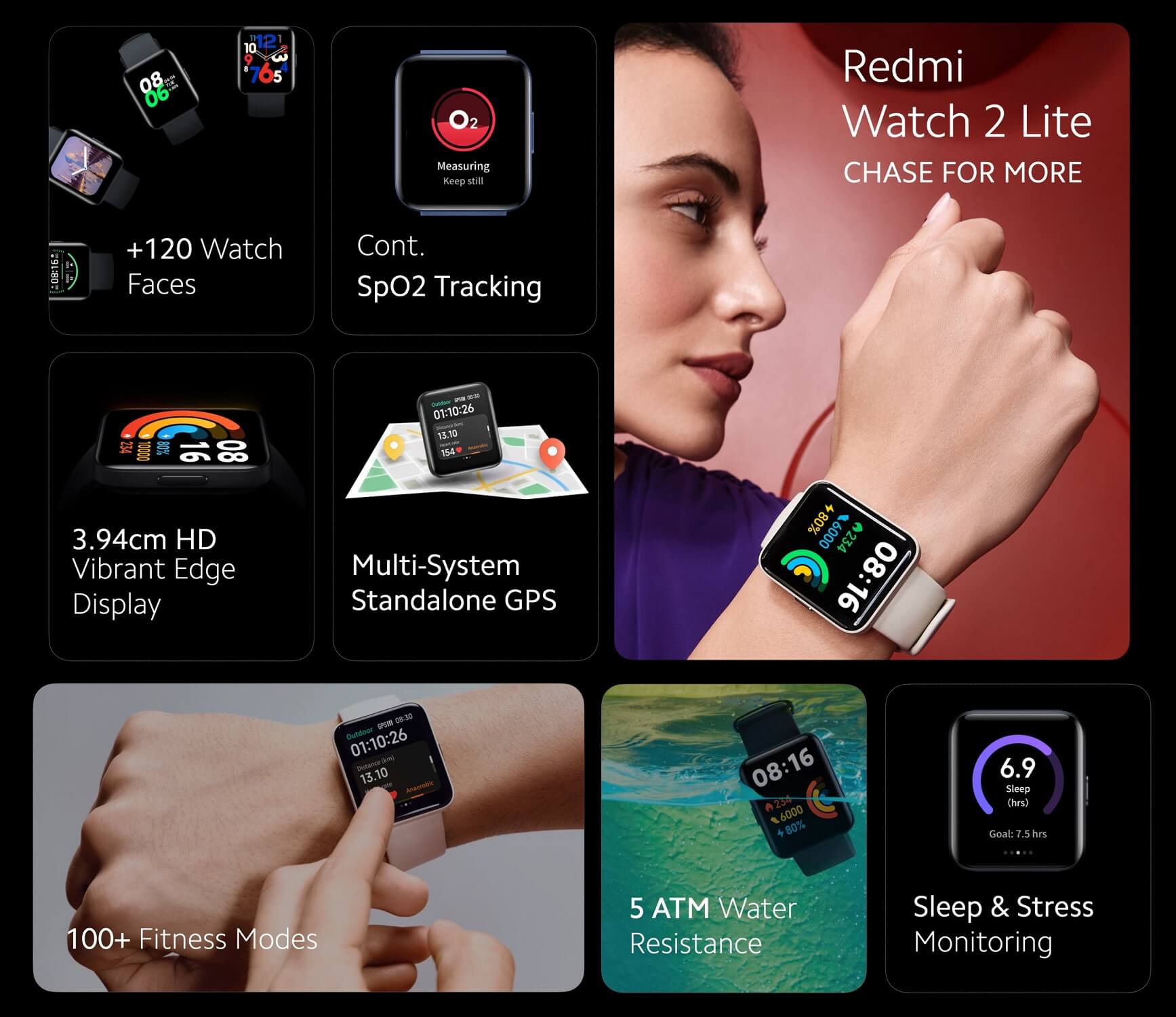 Redmi Watch 2 Lite featrues