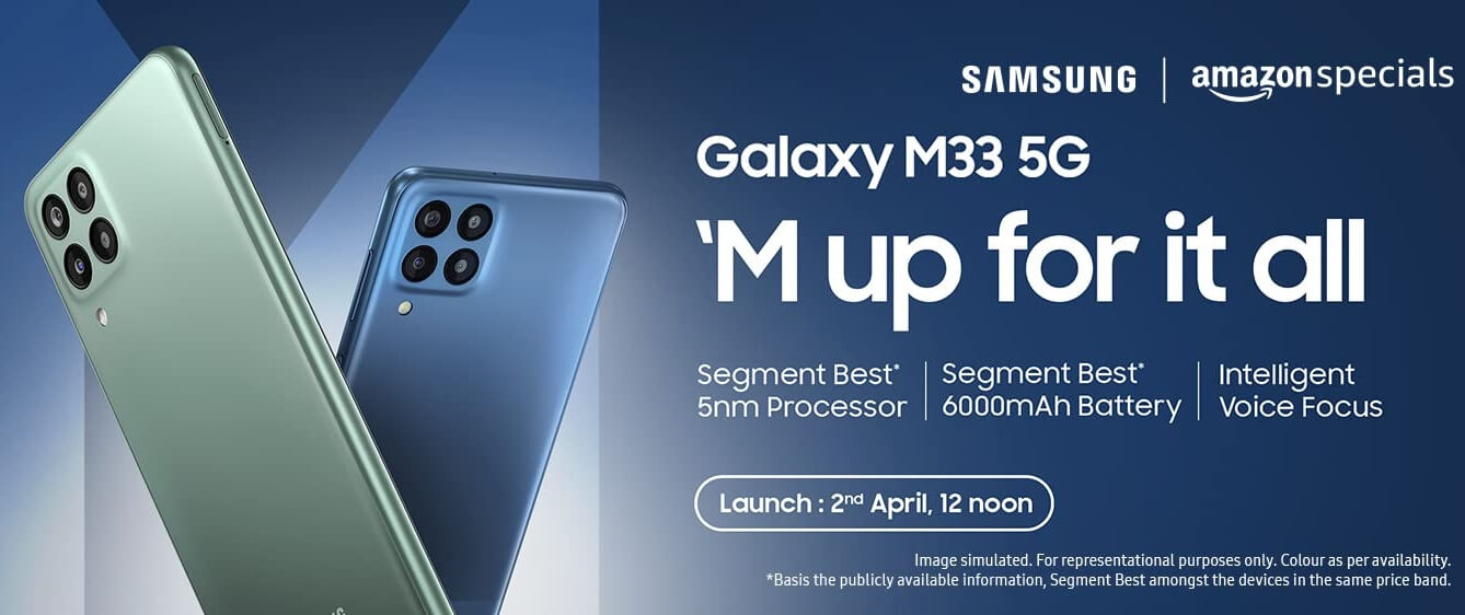 Samsung Galaxy M33 5G launch date India