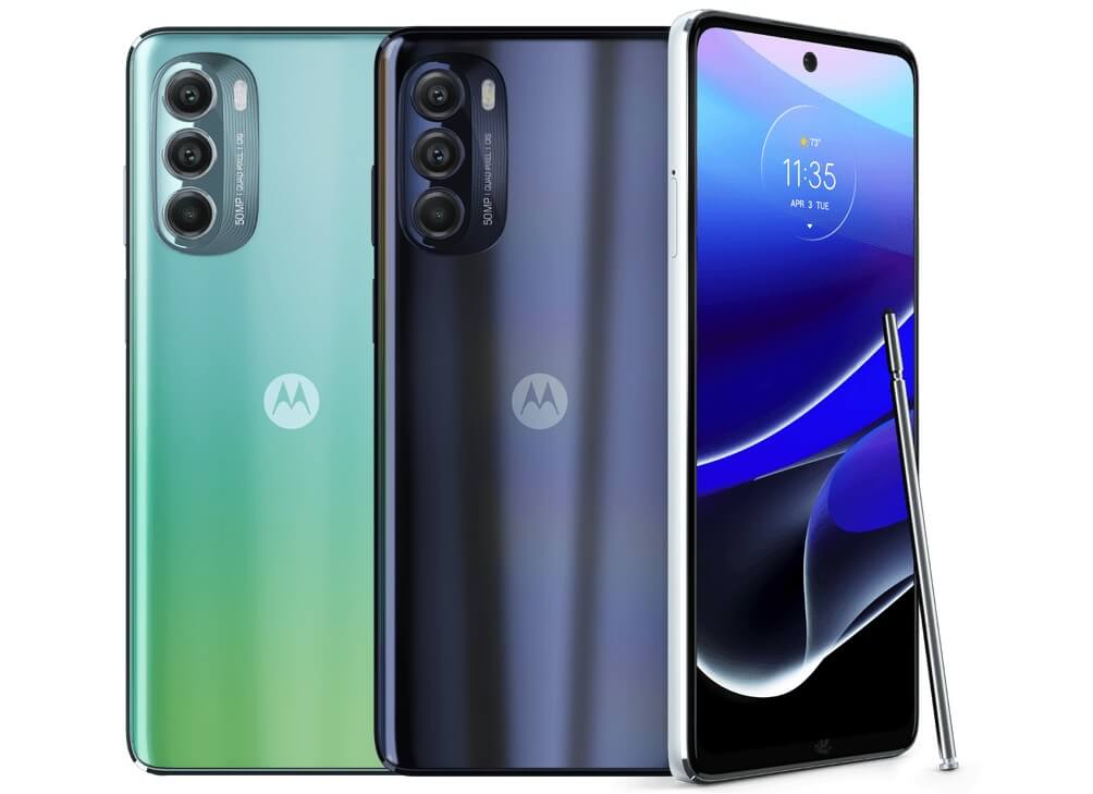 Motorola Moto G Stylus 5G 2022 colors