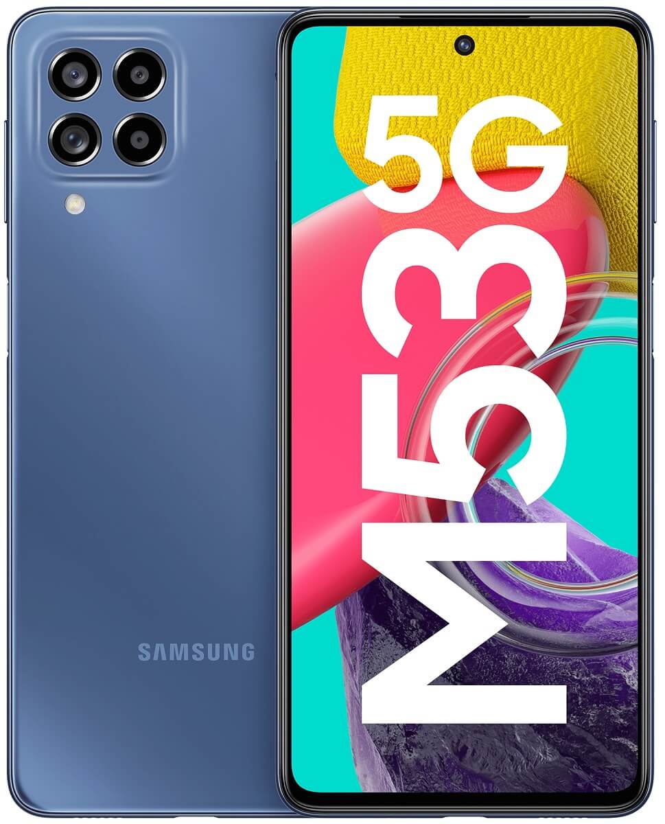 Samsung Galaxy M53 5G blue