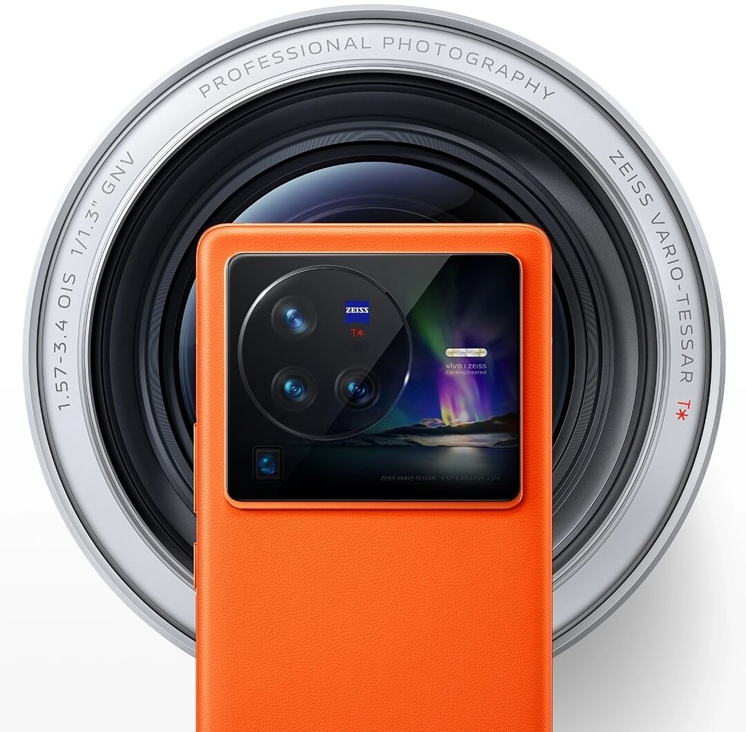 vivo X80 Pro camera design