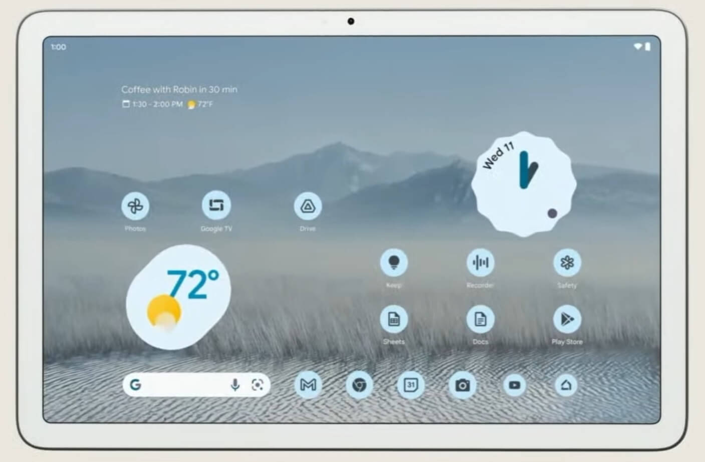 Google pixel tablet 1