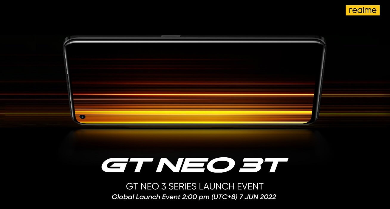 Realme GT Neo 3T launch date global