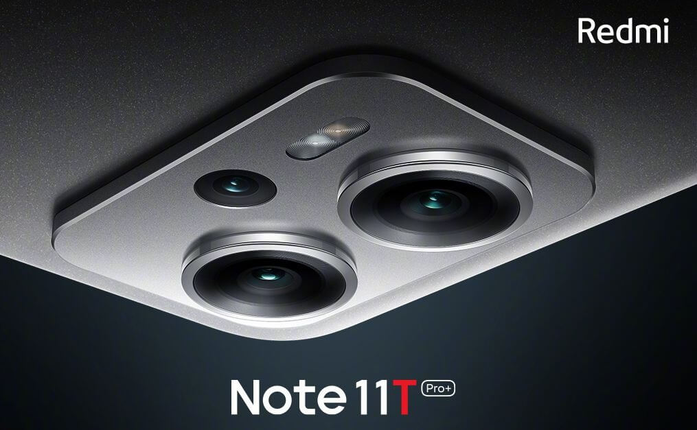 Redmi Note 11T Pro Plus camera design