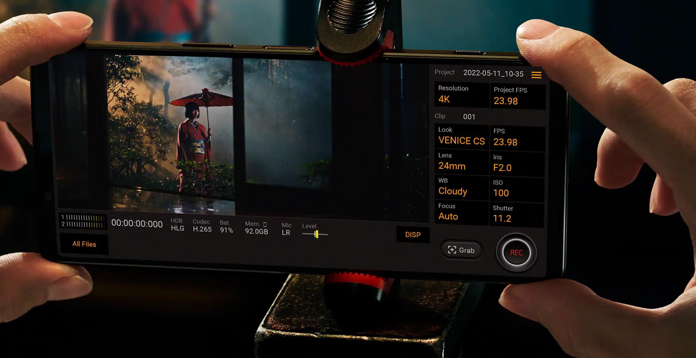 Sony Xperia 1 IV Video recording