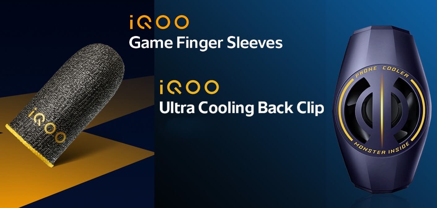 iQOO Ultra cooling and iQOO game finger sleeves launch India