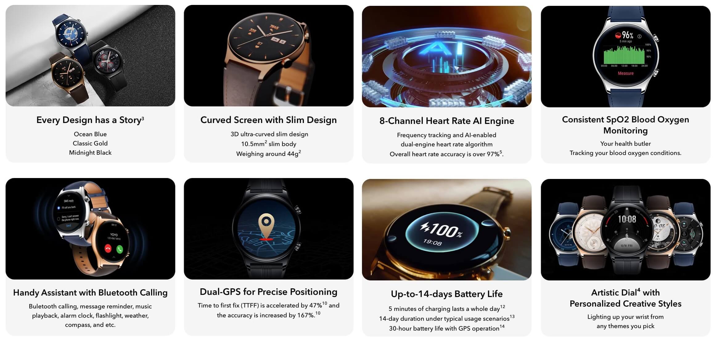 HONOR Watch GS 3 feature India