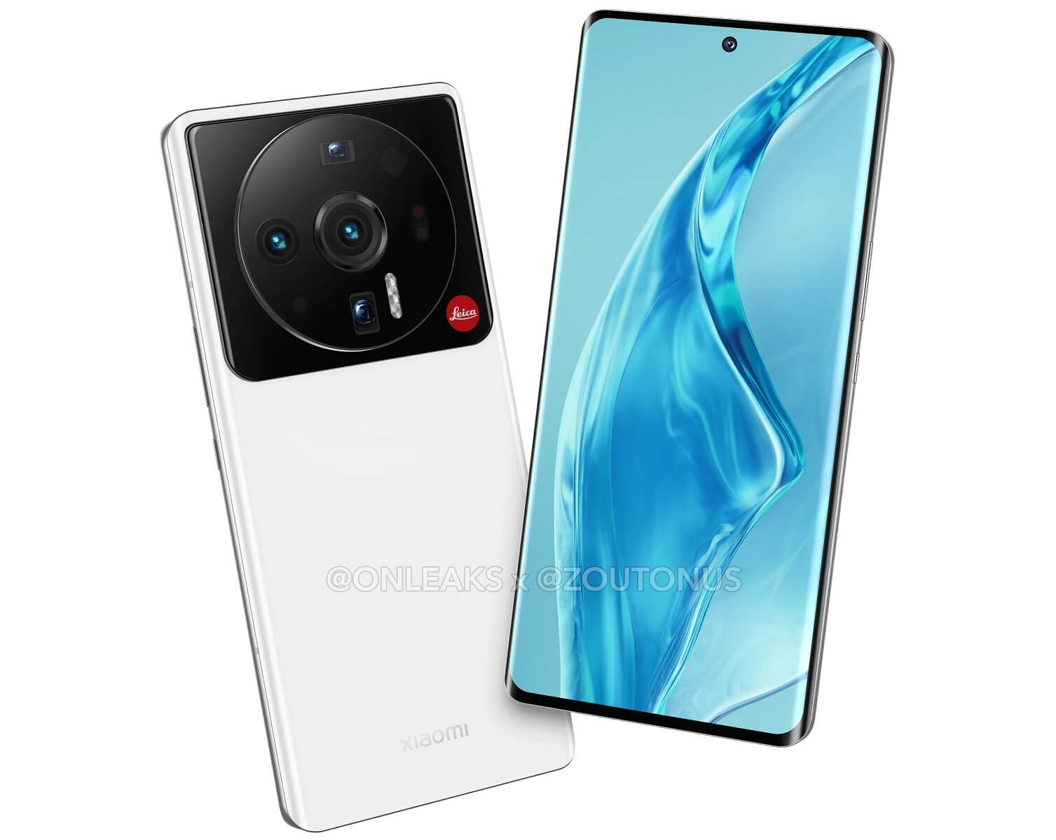 Xiaomi 12 Ultra render image