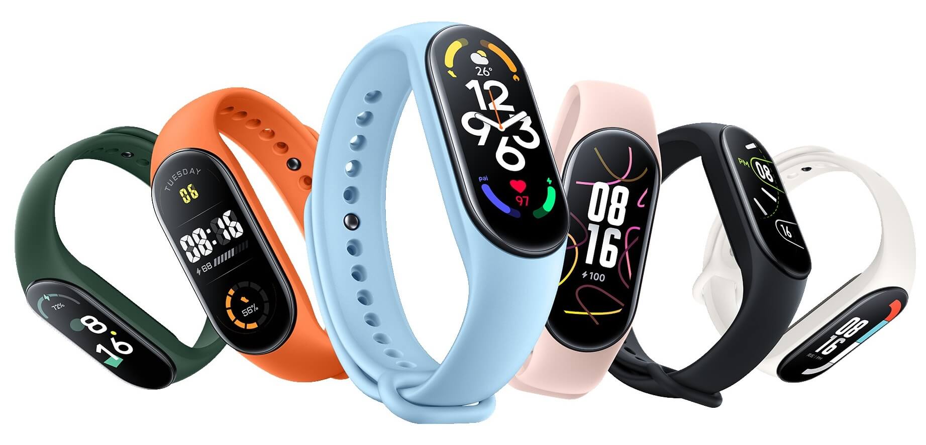 Xiaomi Band 7 design