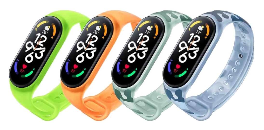 Xiaomi Band 7 strap colors