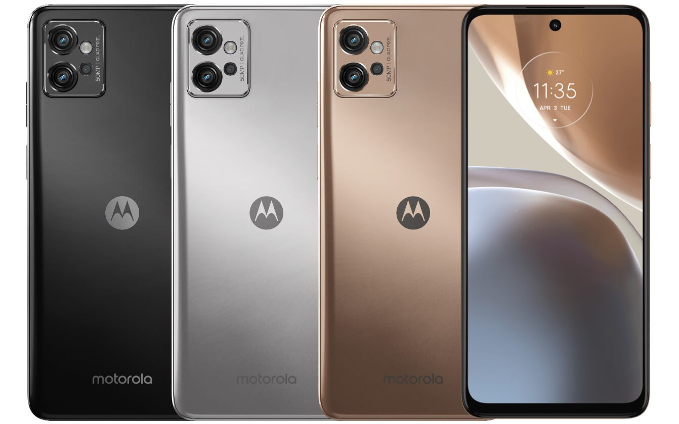 Motorola Moto G32 colors global