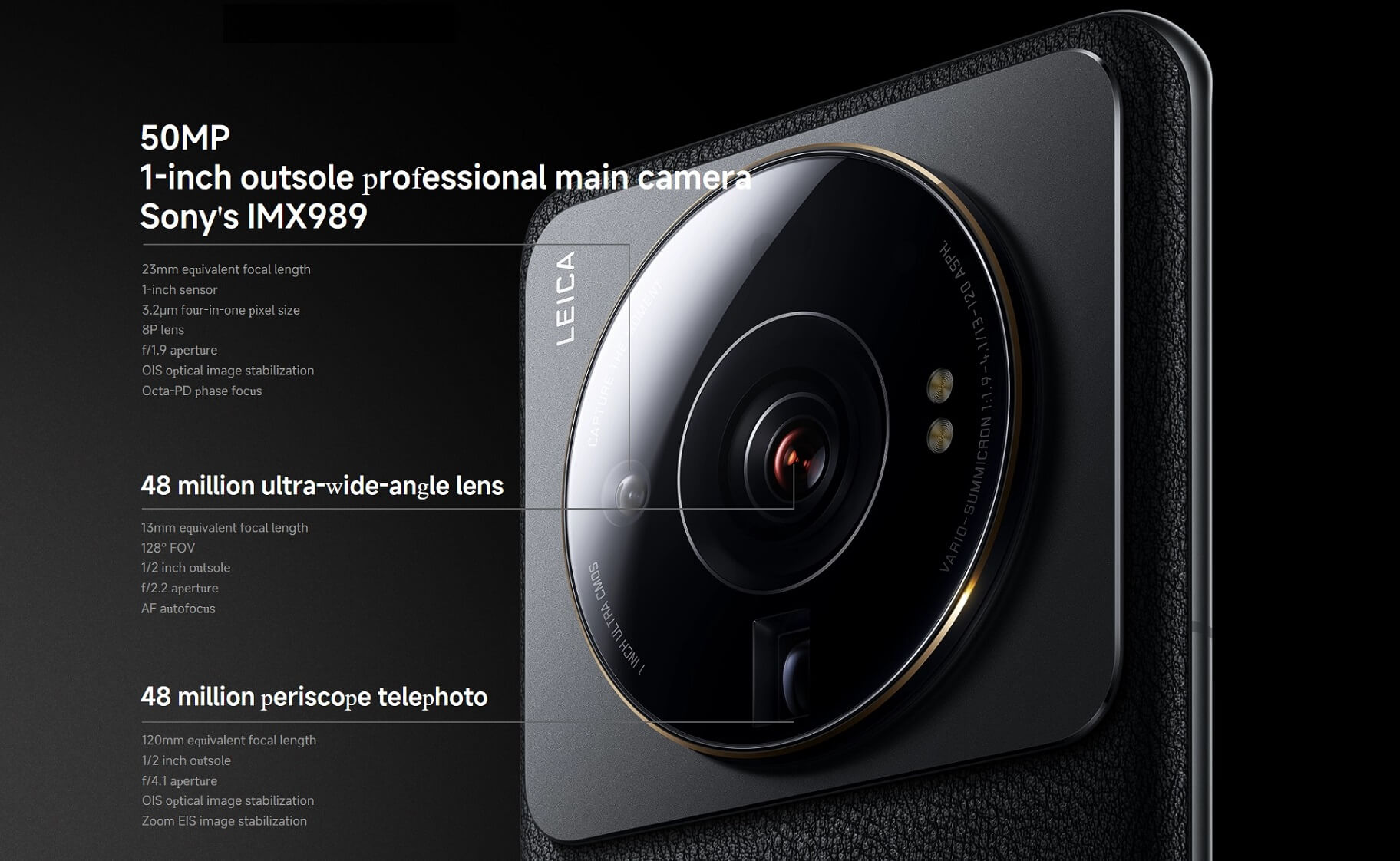 Xiaomi 12S Ultra camera feature cn
