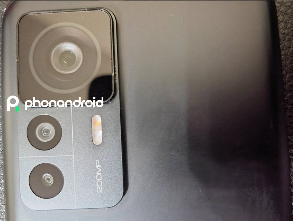 Xiaomi 12T Pro 5G 200MP camera render image leak