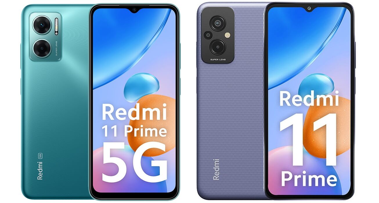 Redmi 11 Prime and Redmi 11 Prime 5G launch India
