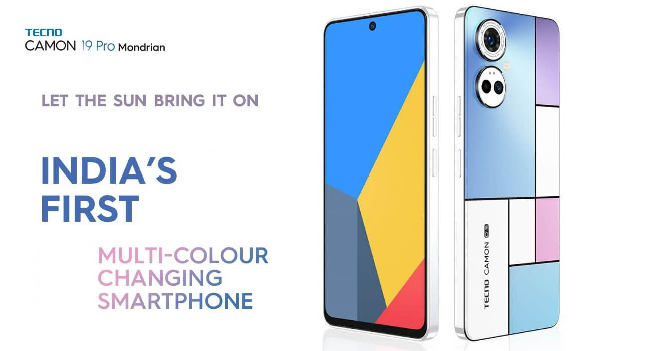 TECNO CAMON 19 Pro Mondrian launch India