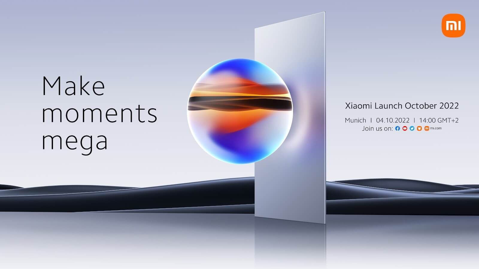 Xiaomi 12T and Xiaomi 12T Pro launch invite global