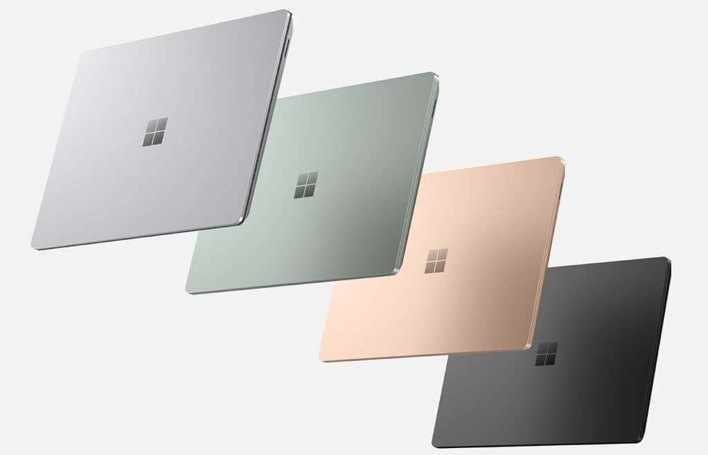 Microsoft Surface Laptop 5 colors