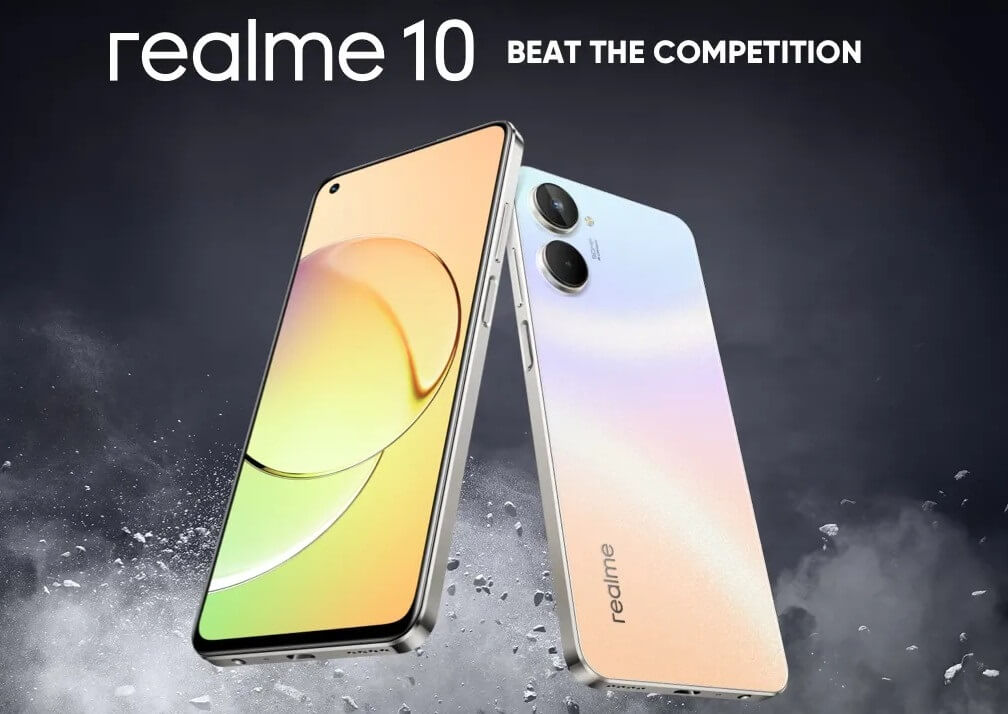 Realme 10 4G design