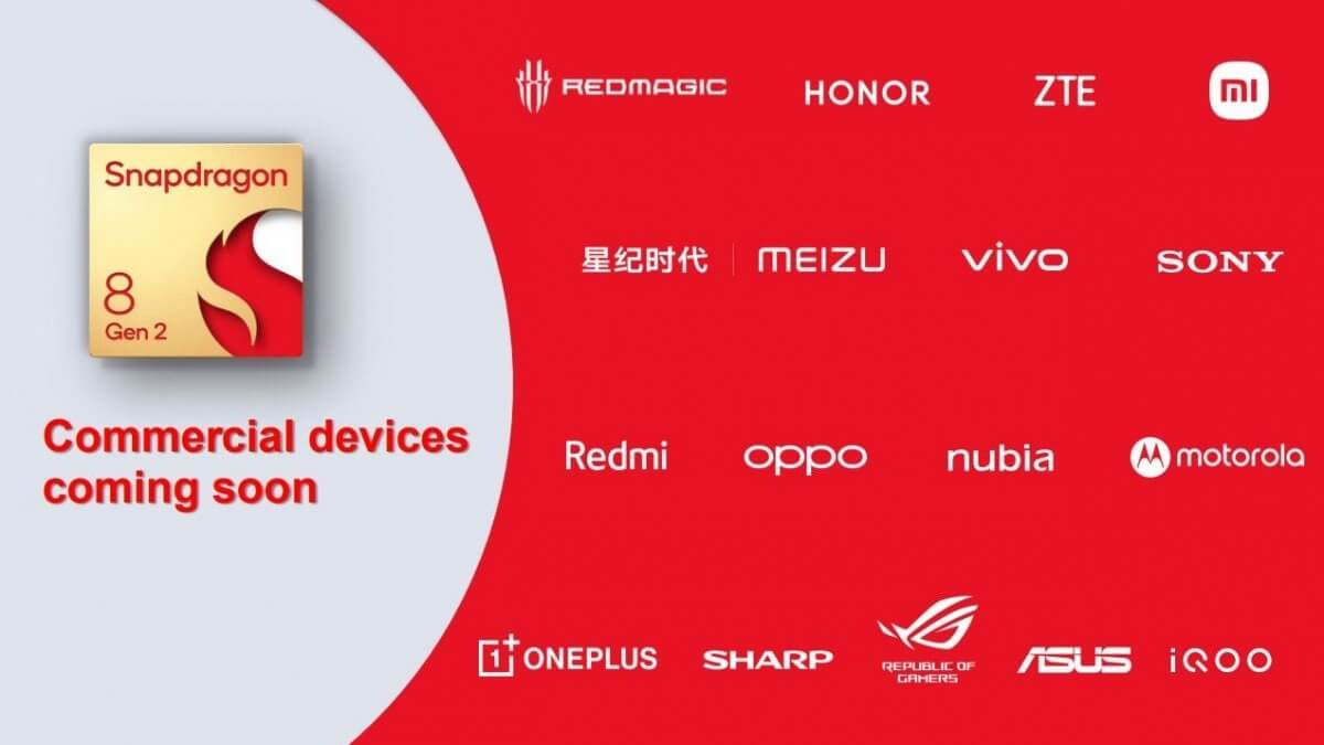 Snapdragon 8 Gen 2 availability phone coming soon