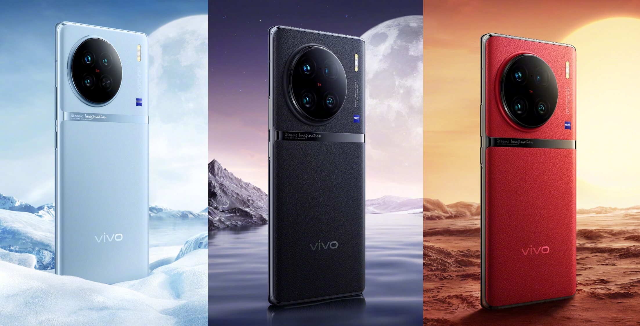 Vivo X90 series colors teaser cn