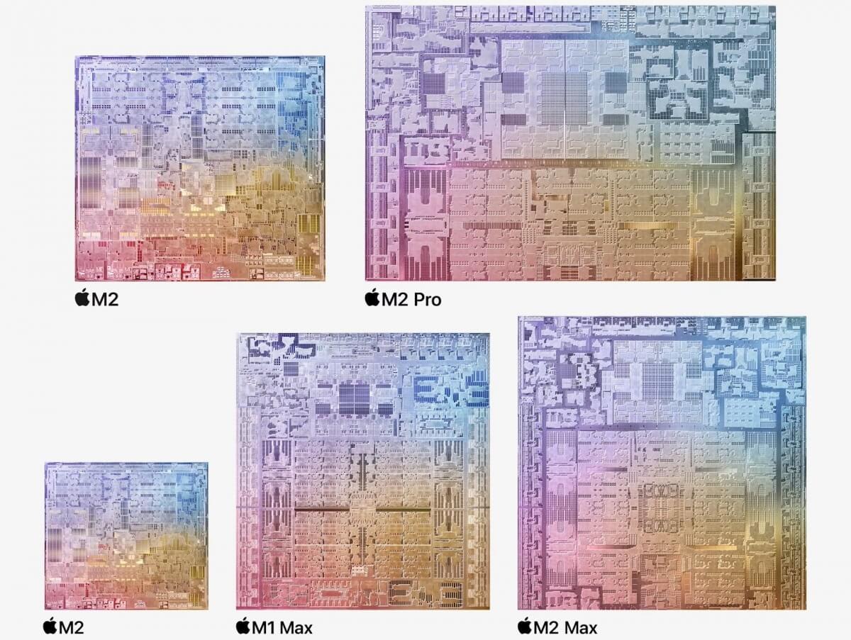 Apple M2 Pro and M2 Max chip design