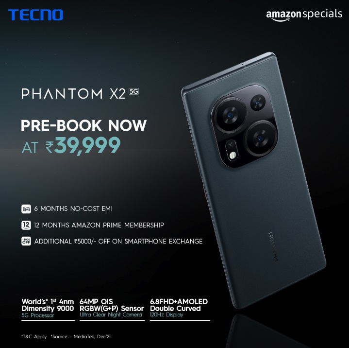 TECNO PHANTOM X2 price offer India