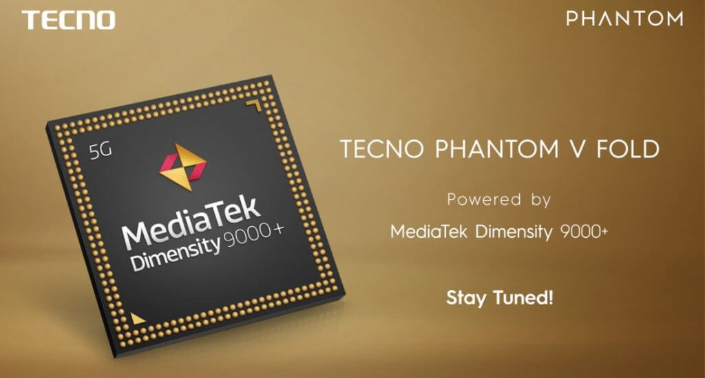 TECNO PHANTOM V Fold teaser launch date ponebunch