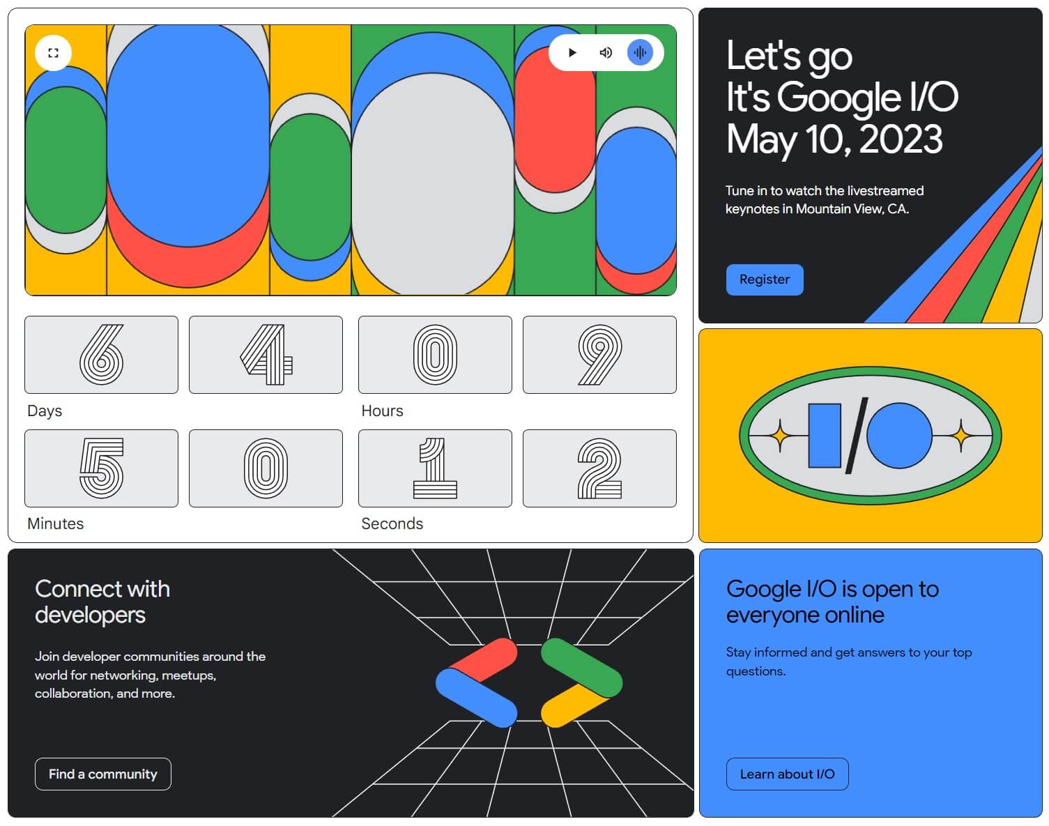 Google IO 2023 register