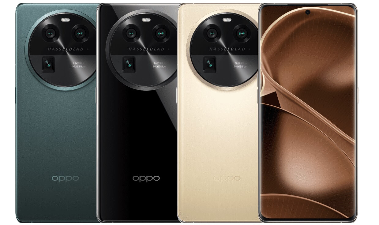 OPPO find X6 colors