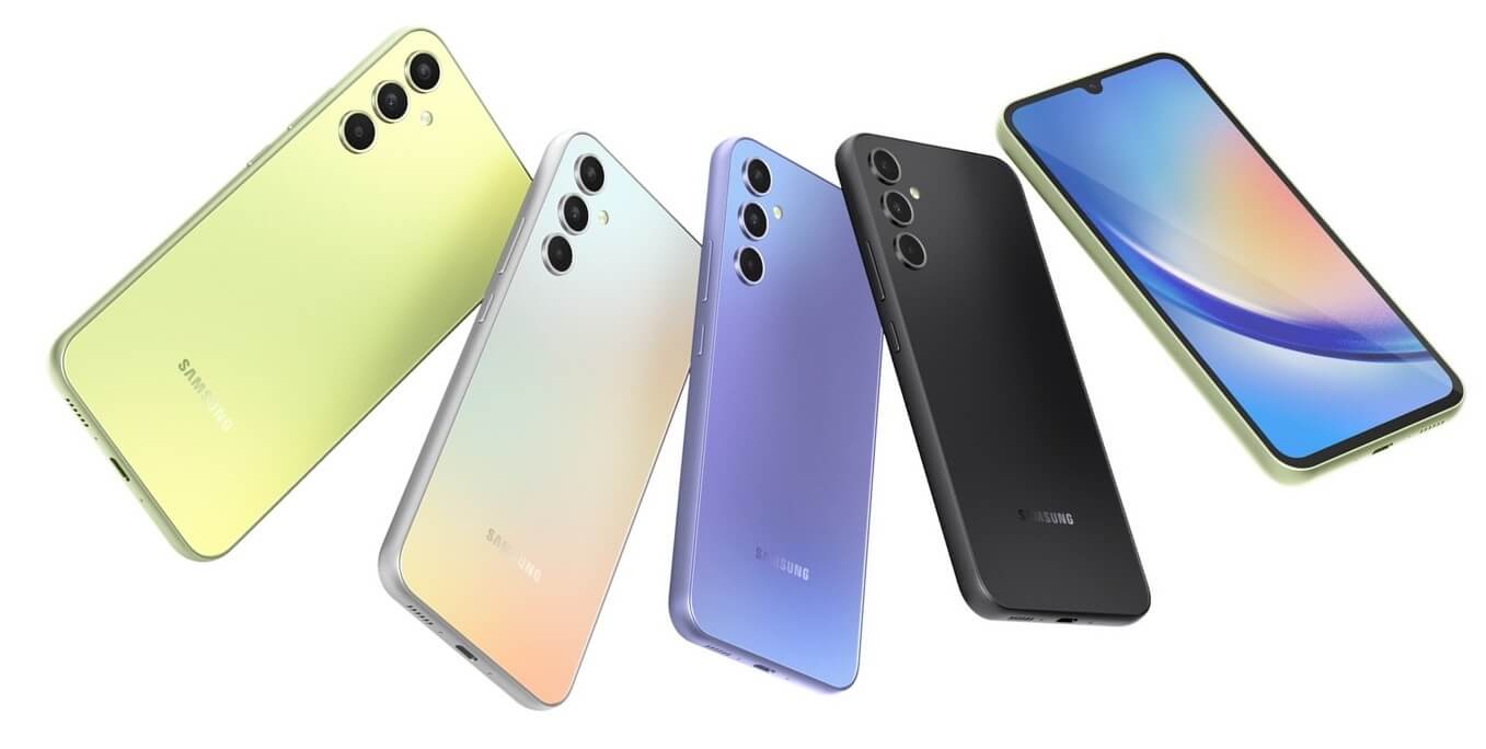Samsunh Galaxy A34 5G colors