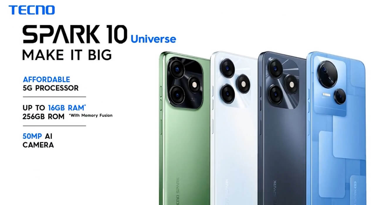 TECNO SPARK 10 Universe launch date india.