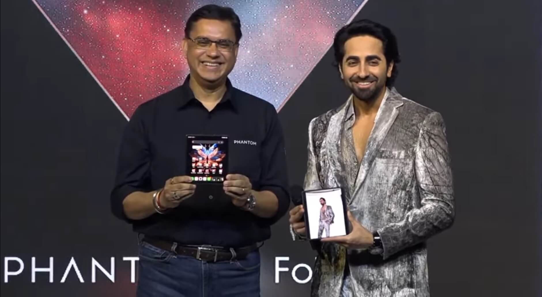 Tecno Phantom V Fold hings brand Ambassador India