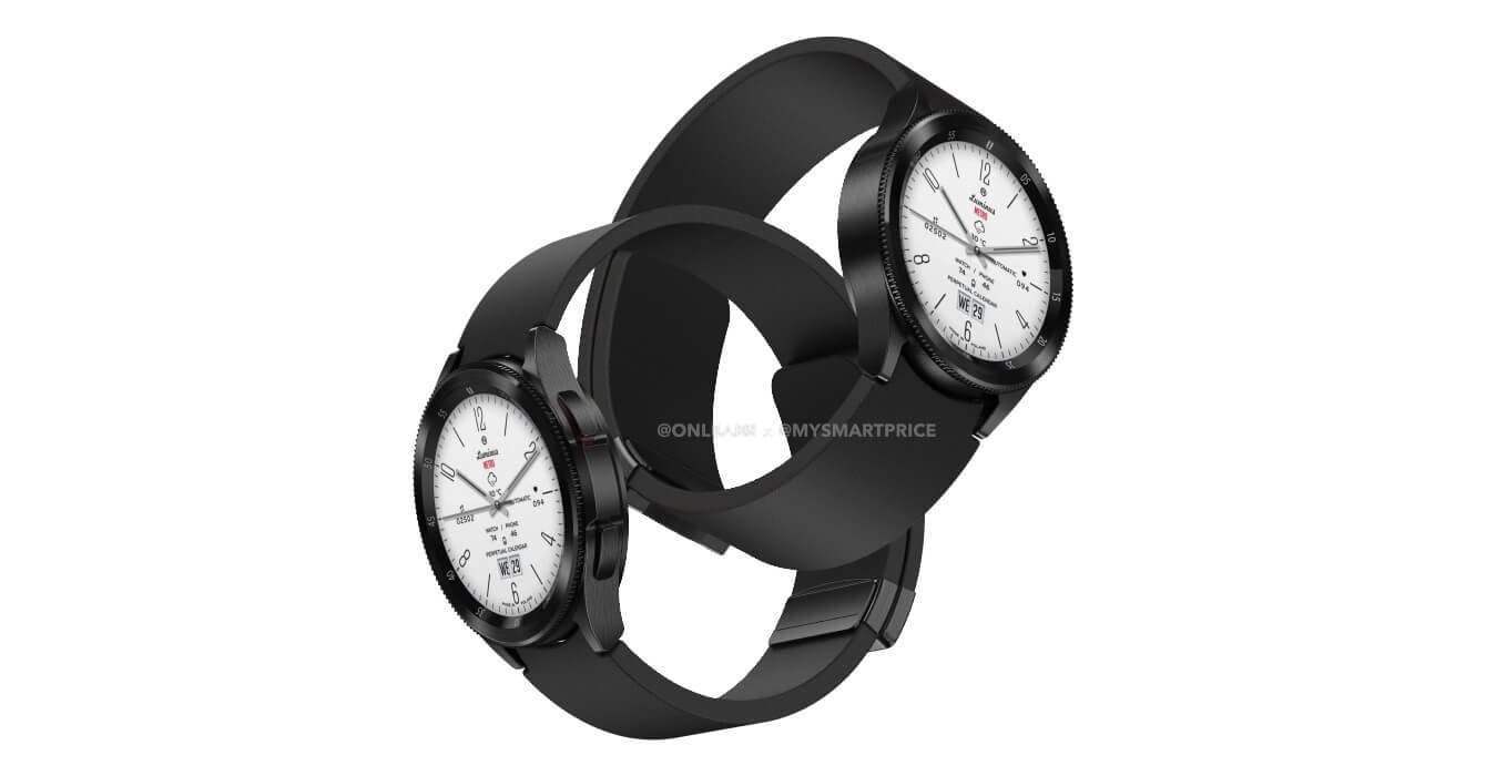 Galaxy Watch 6 rendewr image design leak