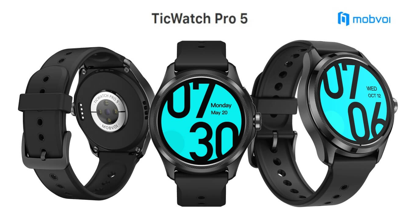 Mobvoi's New TicWatch Pro 5 Arrives With Wear OS 3, a New Chip and More -  CNET