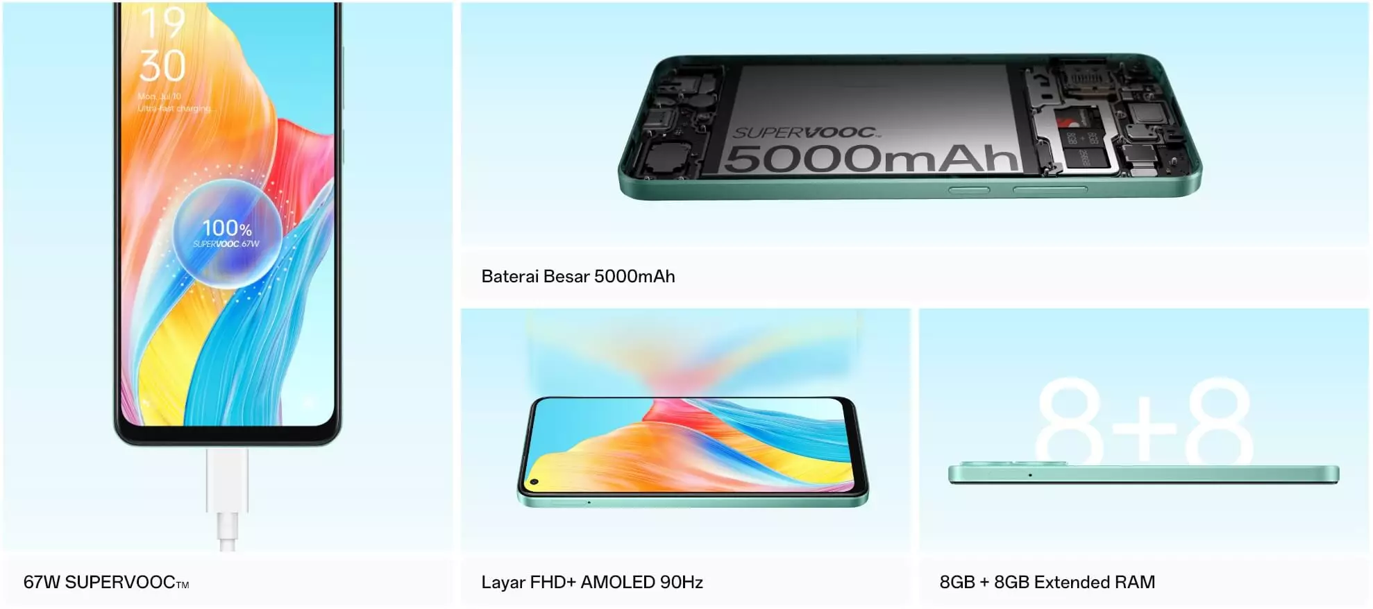 OPPO A78 features id.