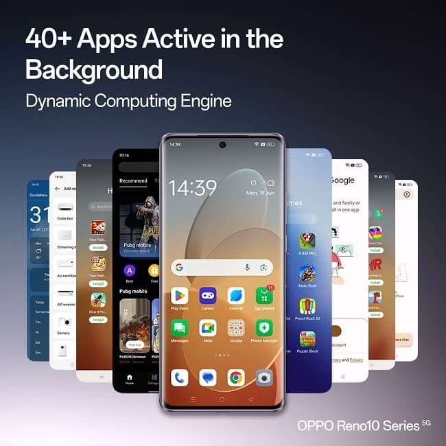 OPPO Reno10 Series 5G Dynamic Computing Engine