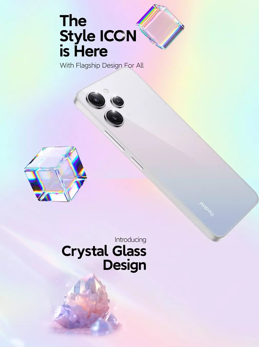 Redmi 12 akan diluncurkan di India dengan desain “kaca kristal