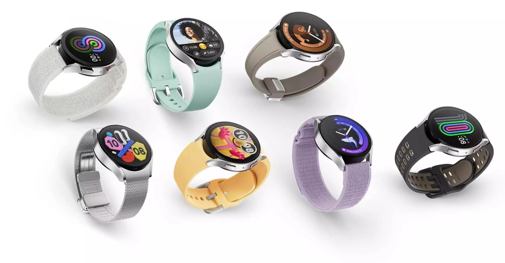 Samsung Galaxy Watch6 and galaxy Watch6 Classic colors global.