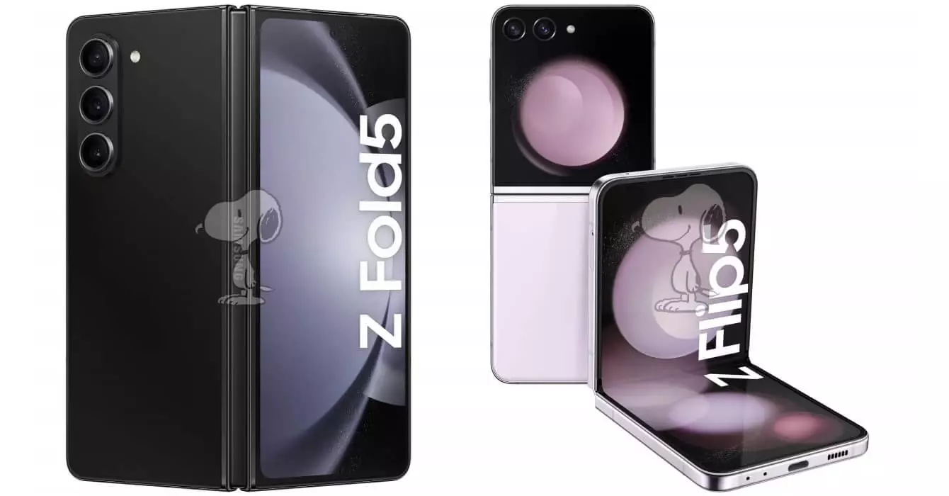 samsung galaxy z fold 5 and galaxy z flip 5 leak price.