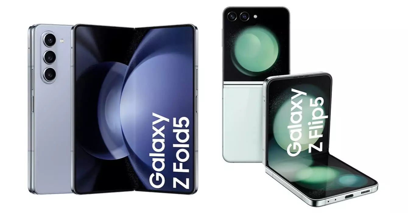 Samsung Galaxy Z Fold5 and Galaxy Z Flip5 launched Globally with up to 120Hz  AMOLED display, Snapdragon 8 Gen 2 SoC