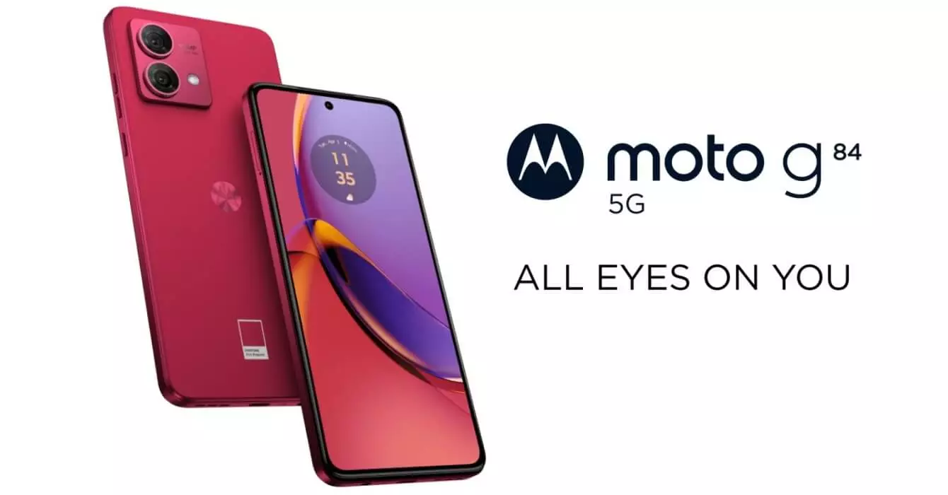 Motorola moto g84 5G launching in India on September 1st with 6.55-inch  FHD+ 120Hz pOLED display, up to 12GB RAM