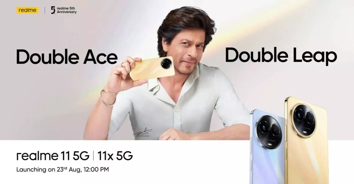 Realme 11 5G and Realme 11x 5G launch date India.