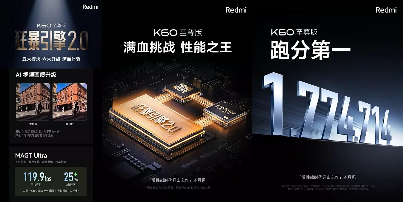 Redmi K60 Ultra camera SoC event cn.