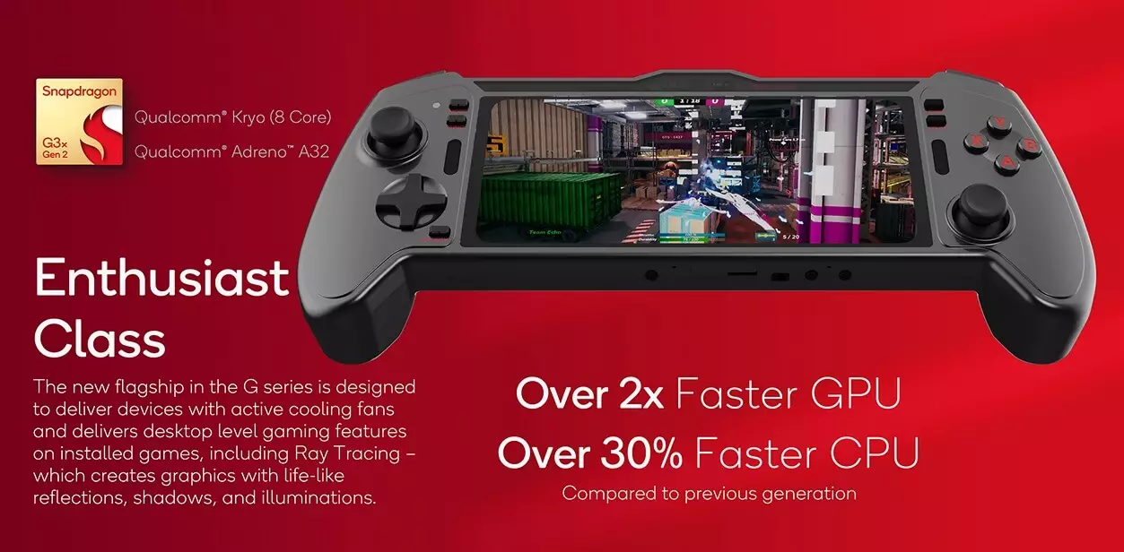 Snapdragon G Series Gaming Platforms features.